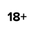 18+ (Adult only)
