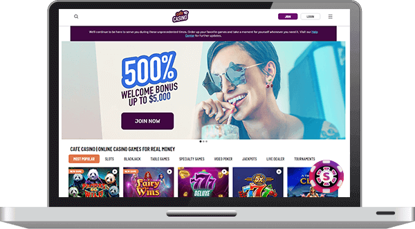 Cafe Casino games