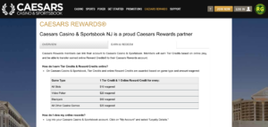 Caesars Rewards At Caesars Online