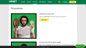 Unibet Sportsbook NJ Promos