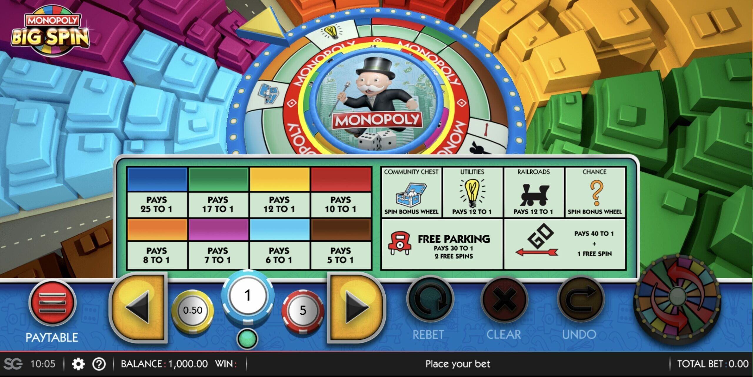 Monopoly Big Spin Slot Online