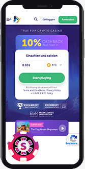 True Flip Casino mobile