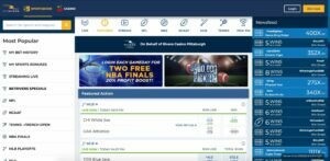 BetRivers US Homepage