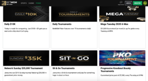 BetMGM Poker United States Tournaments