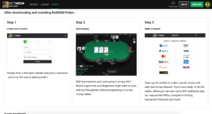 BetMGM Poker US Download Page