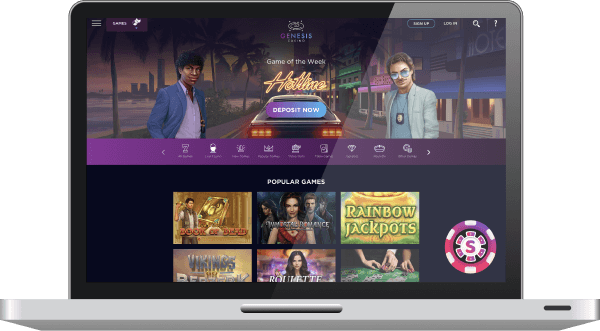 genesis casino games