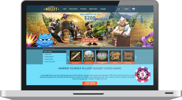 lucky nugget casino games