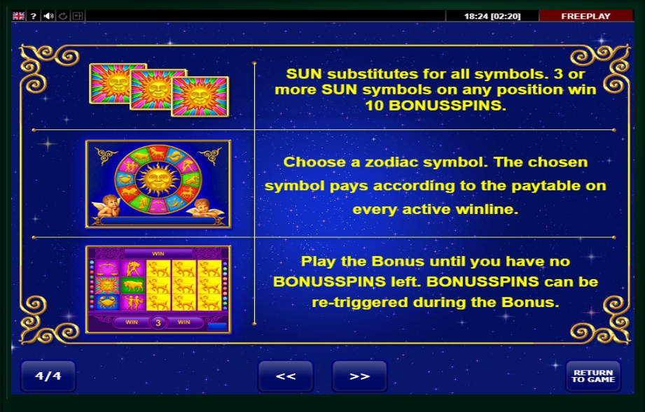 lucky zodiac slot machine detail image 0