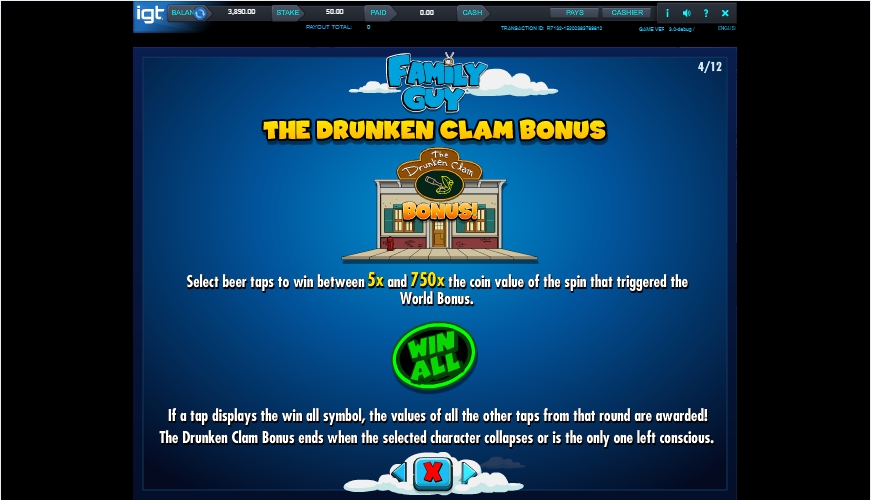 family guy slot machine detail image 5