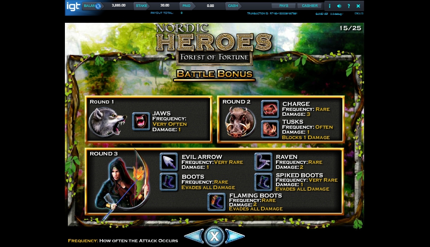 nordic heroes slot machine detail image 18
