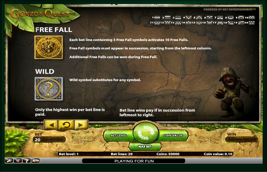 gonzo’s quest slot machine detail image 1