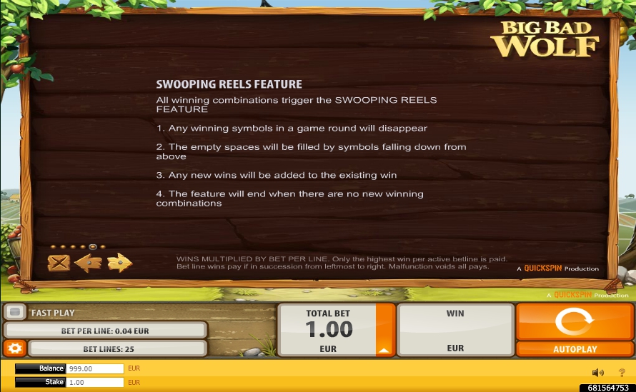 big bad wolf slot machine detail image 1