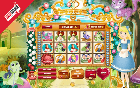 Alice in Wonderland slot machine