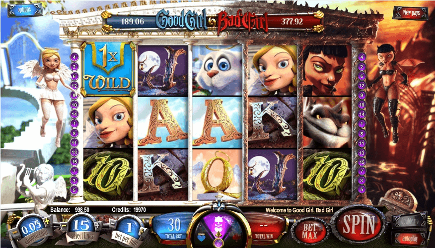Good Girl Bad Girl Slot Machine