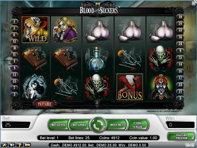 Blood Suckers Slot Machine